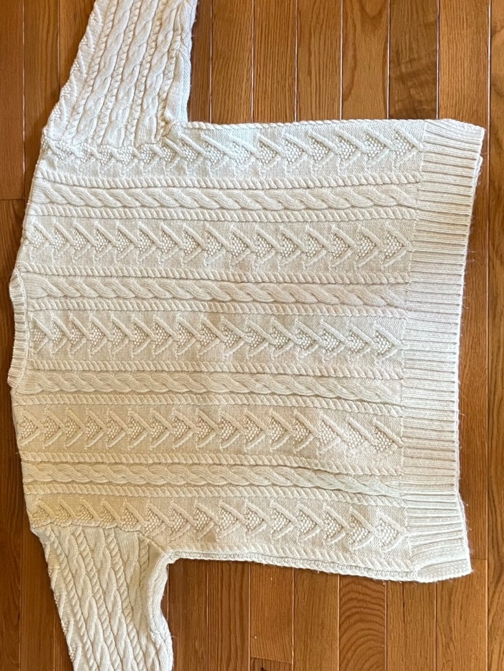Vintage Ralph Lauren Classic Ivory Cable Knit Sweater - Picture 8 of 8